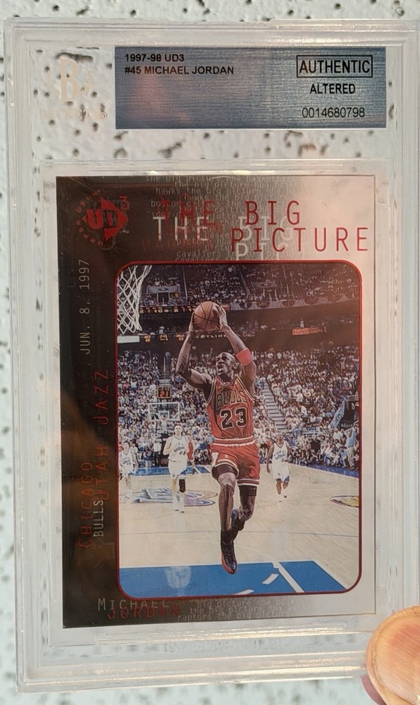 1997-98 Upper Deck UD3 – The Big Picture Michael Jordan #45