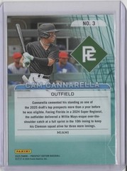 2025 Panini Prospect Edition 20-80 Scale #3 Cam Cannarella