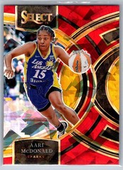 2024 Panini Select WNBA Aari McDonald Prizms Red Ice #122