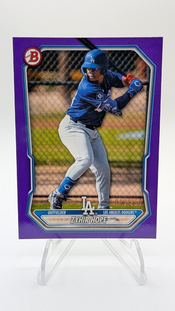 2026 Bowman – Zyhir Hope #BP-86 Purple /250