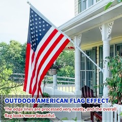 3×5 FT American Flags for 36 inches by 60 inches, flag-03-300D