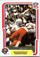 1980 Fleer Team Action DENVER BRONCOS #16 VG