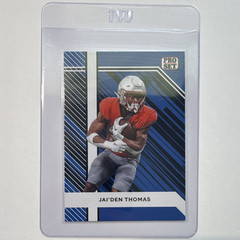 2024 Leaf Metal Collective Pro Set Jai&rsquo;Den Thomas UNLV RPSB-134 Blue 46/50 RC