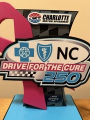 Charlotte Xfinity Roval NASCAR Trophy Replica 3D Printed 10”