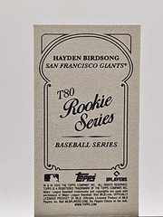 2025 Topps T205 Hayden Birdsong T80 Rookie Series