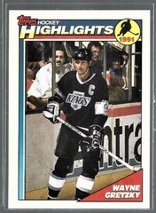 1991-92 Topps Wayne Gretzky Los Angeles Kings #201 NRMT