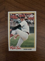 1978 Topps – Don Aase #12 Red Sox- Free Shipping