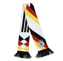 Adidas DFB Germany 2026 Soccer Scarf World Cup 26 White Black KC6688 New