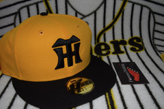 NPB New Era Hanshin Tigers Fitted 59Fifty Hat RARE Japan not MLB WBC MILB