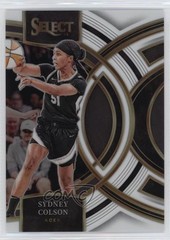 2024 Panini Select WNBA Premier Level White Prizm 1/99 Sydney Colson #148 0kb5