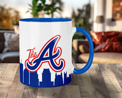 Atlanta Braves custom City Connect Jersey Mug – Any Name, Any Number – 11 oz.