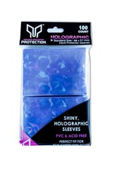 100 Premium Holographic Card Sleeves Precise Fit Holo MTG Pokemon Yugioh Metazoo