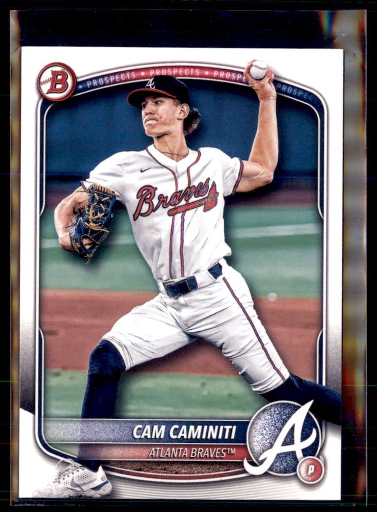 2025 Bowman Prospect Paper Cam Caminiti Atlanta Braves #BP-46 5 Card Lot