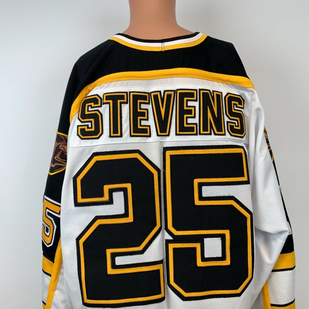 Starter Kevin Stevens Boston Bruins Jersey Vtg 90s NHL Hockey Sewn Size 2XL