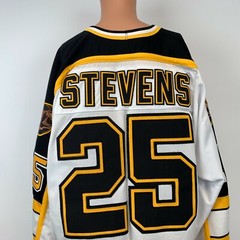 Starter Kevin Stevens Boston Bruins Jersey Vtg 90s NHL Hockey Sewn Size 2XL