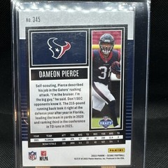 (4) DAMEON PIERCE RC LOT w/ Score Lava /599