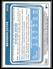 2011 Bowman Chrome #BCP168 Brandon Guyer Prospect Autographs