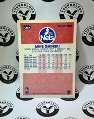 1986 Fleer #38 Mike Gminski New Jersey Nets