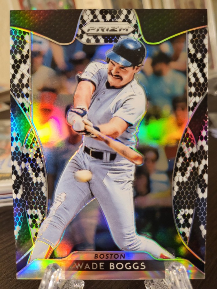2020 Panini Prizm – Tier II Snake Skin #/50 Wade Boggs #204 Boston Red Sox