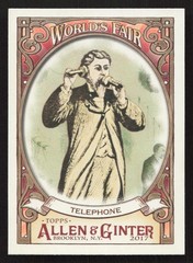 2017 Topps Allen & Ginter Telephone World’s Fair #WF-20 Card
