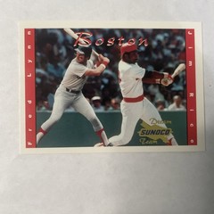 2001 Sunoco/Coca-Cola Dream Team – Jim Rice, Fred Lynn #7