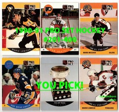 1990-91 PRO SET Hockey #201-400 Complete Your Set $2 or 2 Card Minimum YOU PICK!