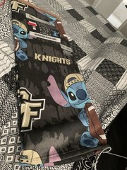 Disney Stitch UCF Knights Football Microfiber Beach Towel 40 x 72 in
