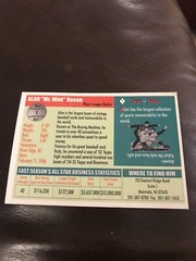 ALAN « MR MINT » ROSEN CUSTOM CARD FACSIMILE AUTO #1