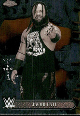 2025 Topps Chrome WWE Cactus Jack #48 Jacob Fatu Wrestling Card