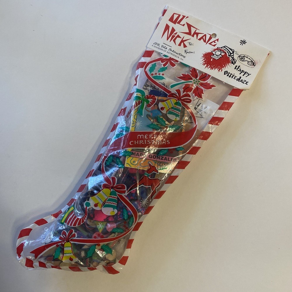 Sealed 1987 Astroboyz Surfing Skateboard Xmas Gift Bag Mark Gonzales Rookie RC