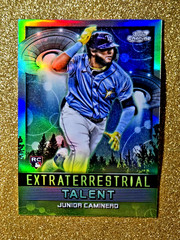2024 Topps Cosmic Extraterrestrial Talent Rookie Refractor Junior Caminero RC 🔮