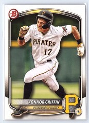 Konnor Griffin Pittsburgh Pirates 2025 Bowman Prospects #BP-86