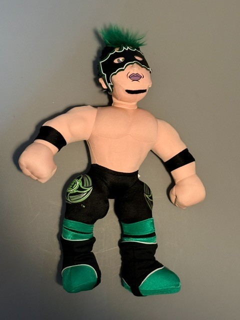 Vintage Hurricane Helms WWE Wrestling Buddy Plush 2004 Figure Buddies WWF Jakks