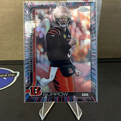 Topps 2023 Topps Chrome Joe Burrow #61 Cincinnati Bengals NFL Base Set Card