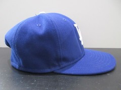 Los Angeles Dodgers Hat Cap Snap Back Blue White MLB Baseball New Era Mens