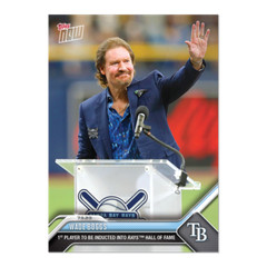 2023 Topps Now 1st Inducted Into Rays Hall of Fame #545 Wade Boggs Rays