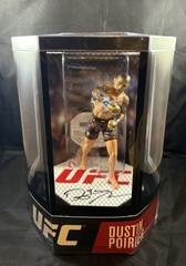 Dustin Poirier Signed Inscribed Mcfarlane Toy Figure JSA COA UFC