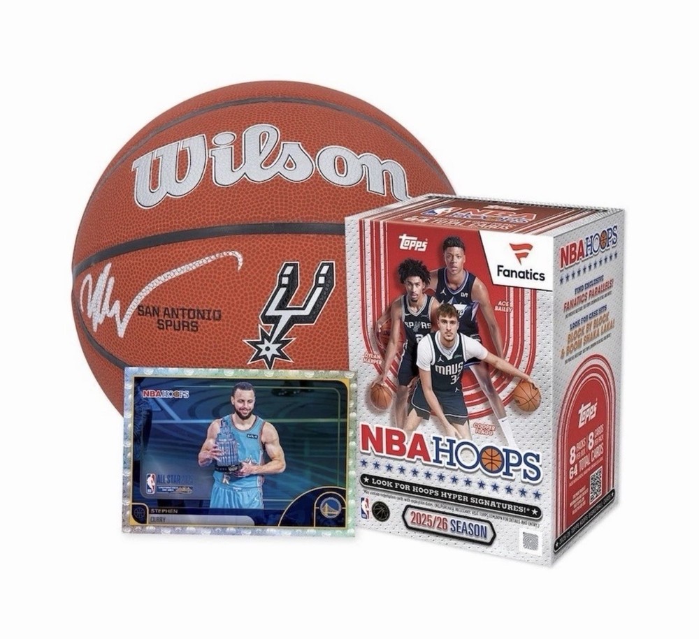 2025-26 TOPPS NBA HOOPS FANATICS VALUE BLASTER BOX