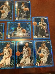 Brooklyn Nets Topps Chrome Blue Xfractor Lot
