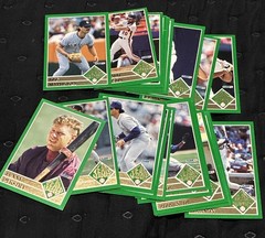 1992 Fleer Team Leaders Complete Insert Set #1-20 Ken Griffey Jr. Ripken Gwynn