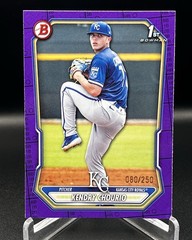 KENDRY CHOURIO 2026 1st Bowman #BP-7 Prospect Purple Border /250 Royals