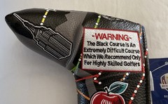 2025 Ryder Cup Putter Cover Bethpage Black golf NY Subway print new