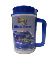 Vintage Thermo NASCAR Terry LaBonte Sunoco Ultra #94 Oldsmobile Racing Mug Cup