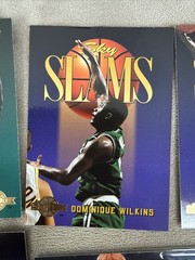 1994-95 Skybox Premium Inserts Lot – Sky Slams Shots Swats – Kemp Wilkins Payton