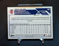 Louie Varland Flagship Rookie Card RC 2023 Topps Series 2 #441 Minnesota Twins