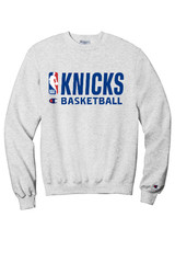 champion knicks basketball sweatshirt