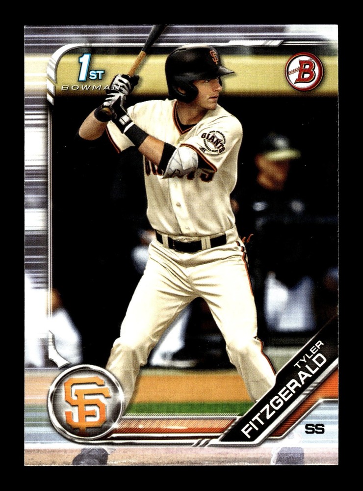 TYLER FITZGERALD ⚾ 2019 Bowman Draft #BD-152 San Francisco Giants