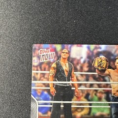 2025 Topps Now WWE The Rock John Cena Travis Scott Card 27 Elimination Chamber