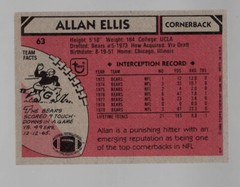 1980 Topps #63 Allan Ellis Excellent/NM