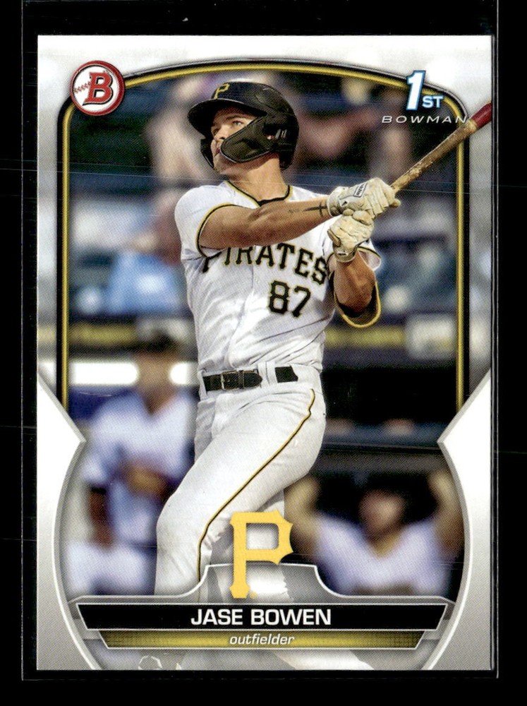 2023 Bowman Prospect Paper Jase Bowen Pittsburgh Pirates 1st #BP-146 5 Card Lot